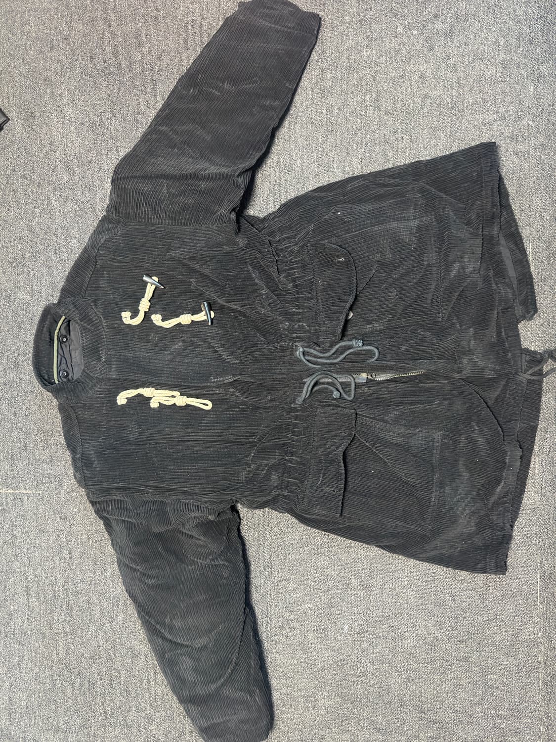 vdr 비디알 코듀로이 토글 피쉬테일 파카 세트 상품이미지2