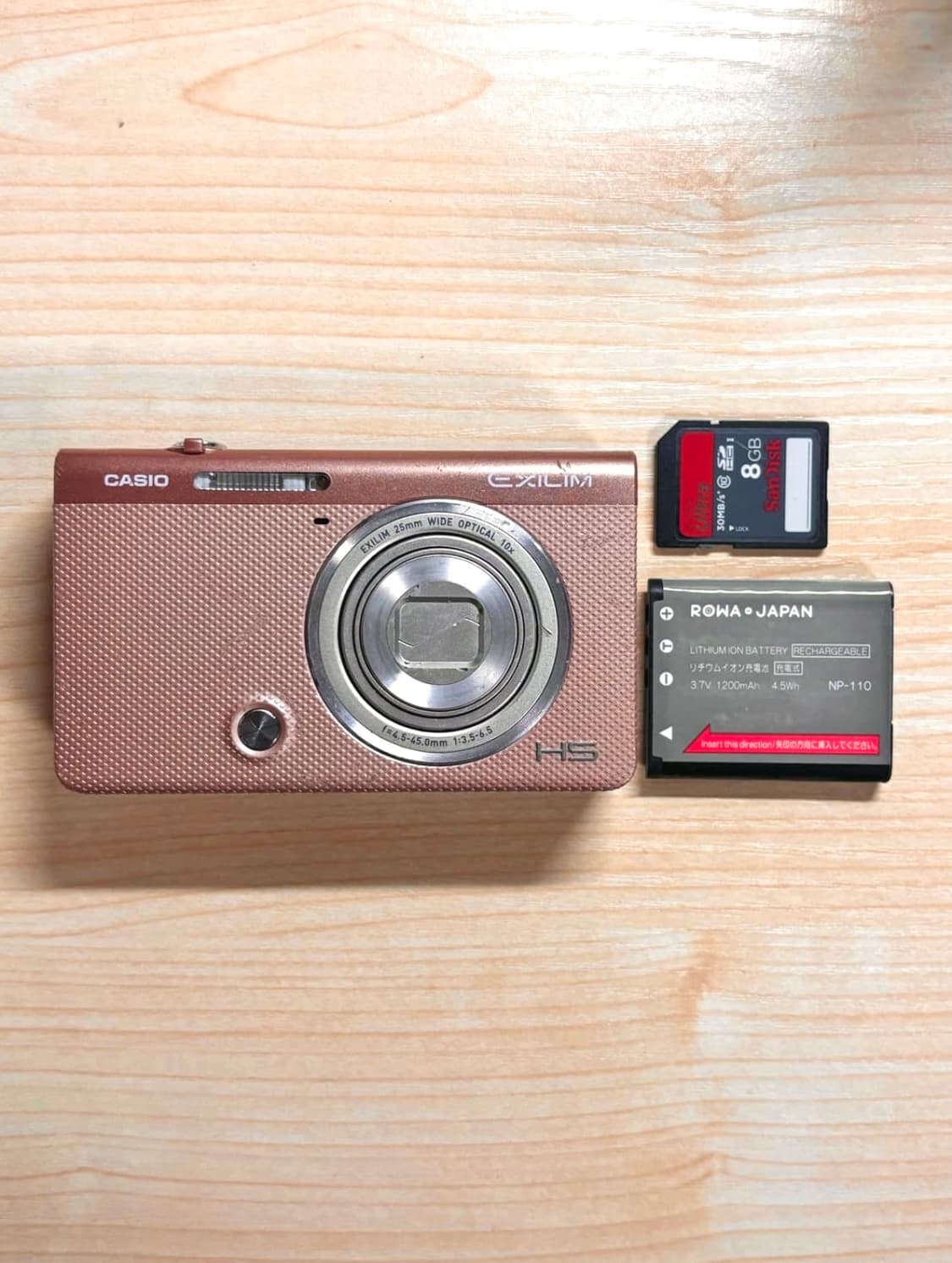 작례O Casio exilim zr50/카시오 엑슬림 zr50 핑크 상품이미지1