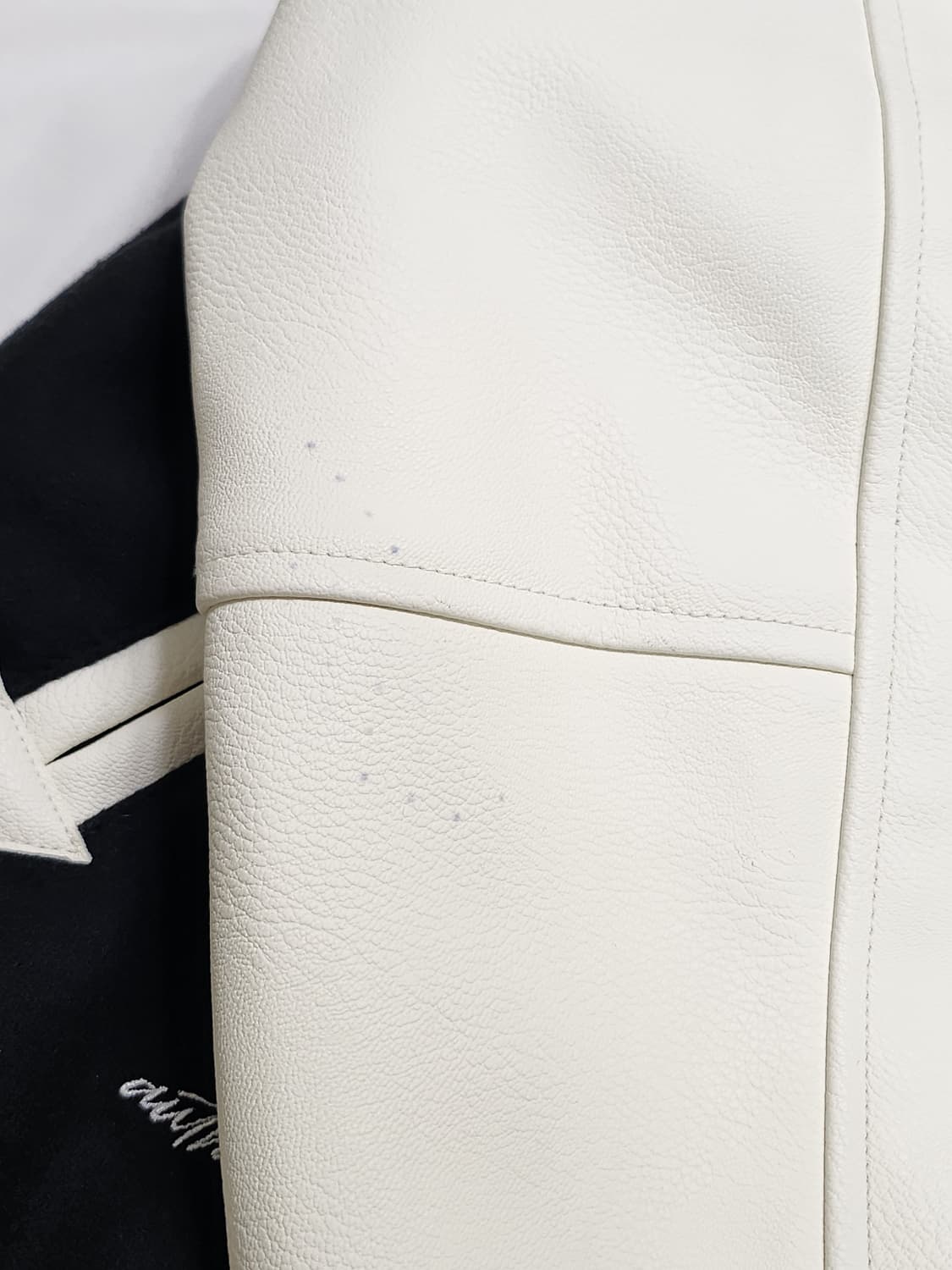 라이프워크 아플리케 힙독 바시티 자켓 상품이미지7