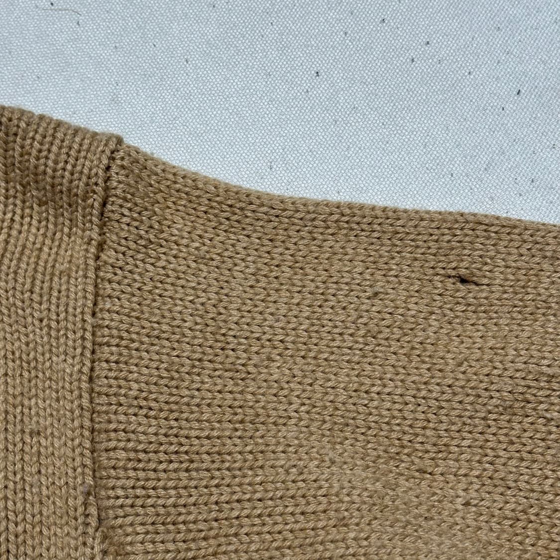 Polo Ralph Lauren 램스울 베이지 숄더넥 가디건 상품이미지6