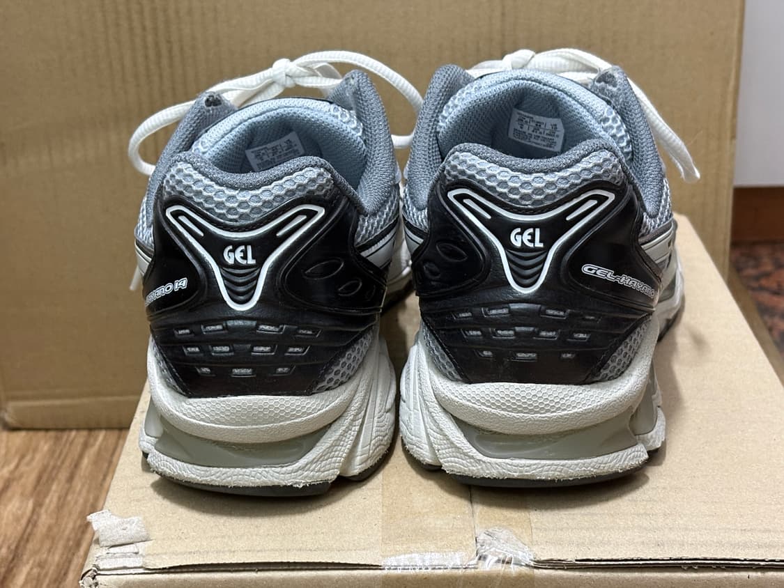280) 아식스 젤 카야노 14 블랙 글레이셔 그레이 상품이미지6