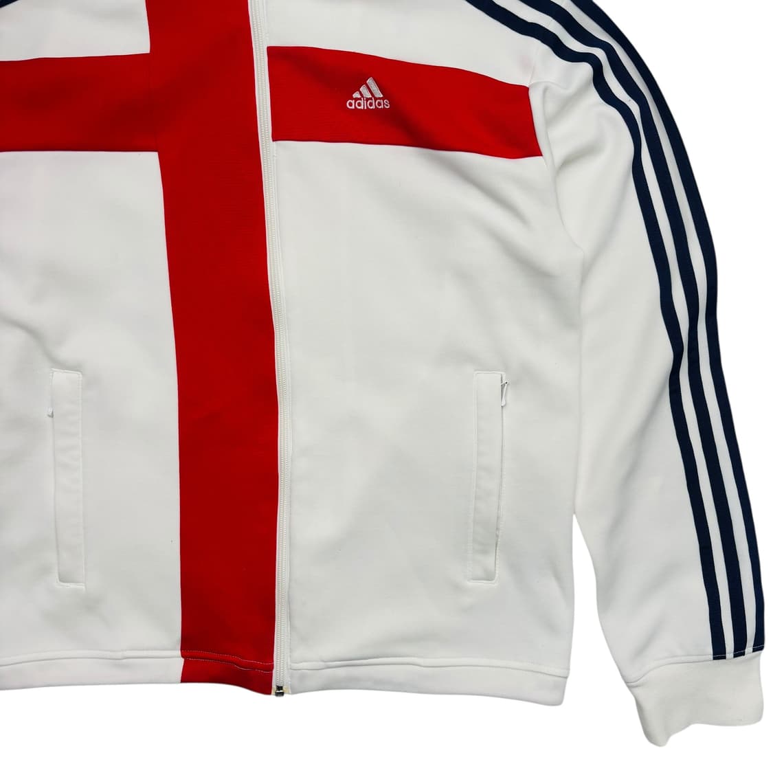 아디다스 잉글랜드 국대 화이트 트랙탑 져지 L 상품이미지3