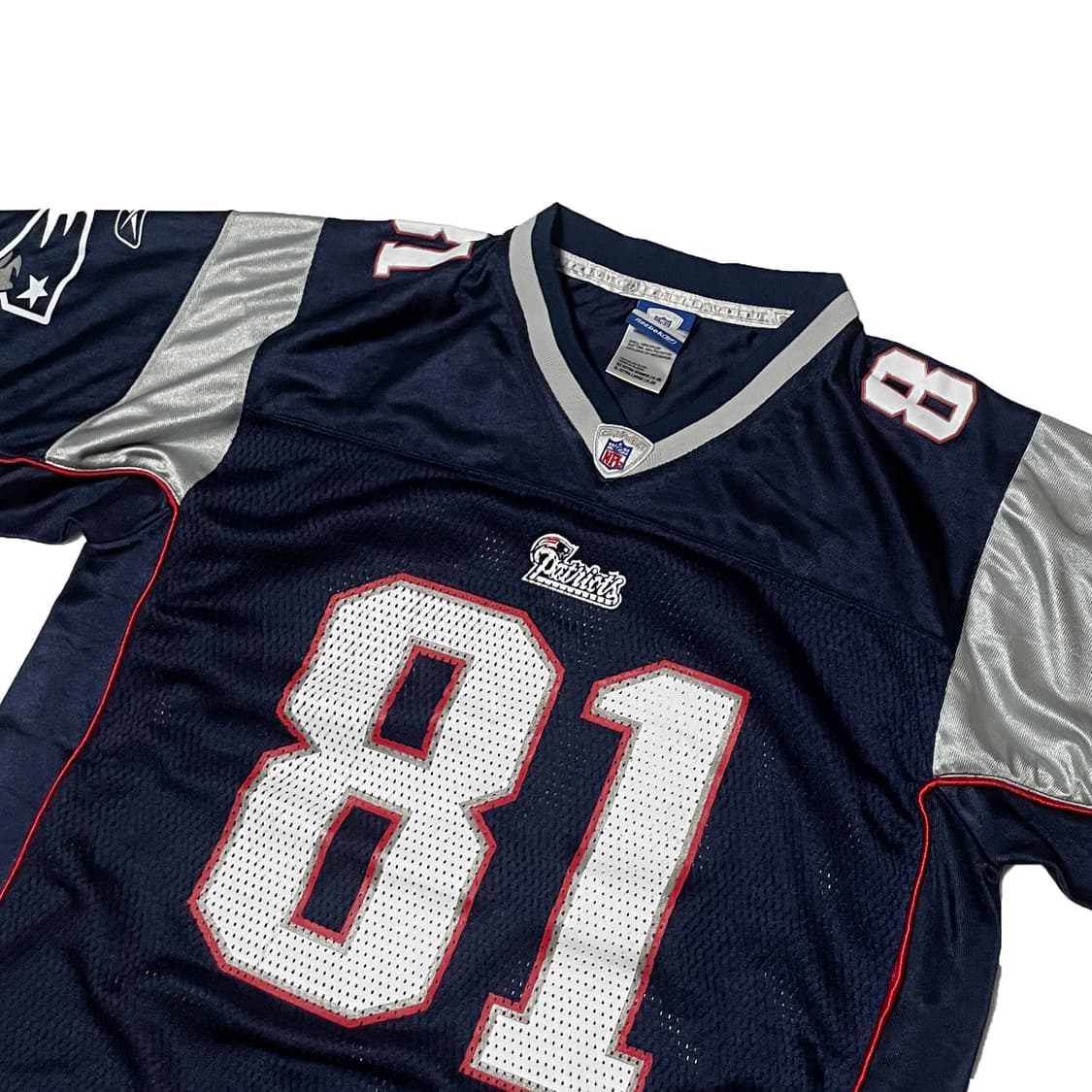 리복 NFL 뉴잉글랜드 패트리어츠 랜디 모스 럭비 져지 상품이미지3