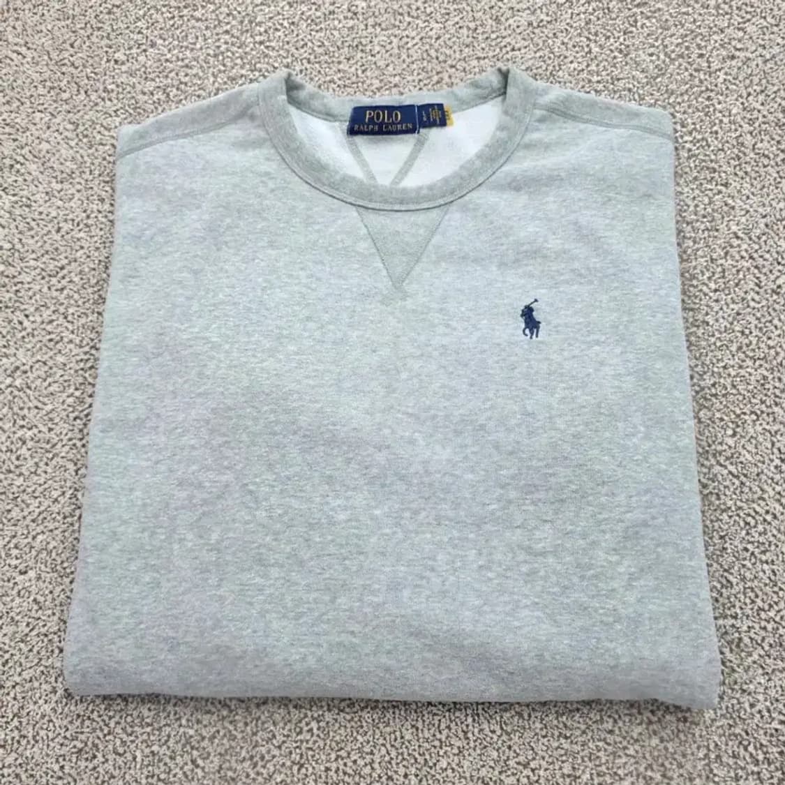폴로 랄프로렌 맨투맨 L 회색 상품이미지6