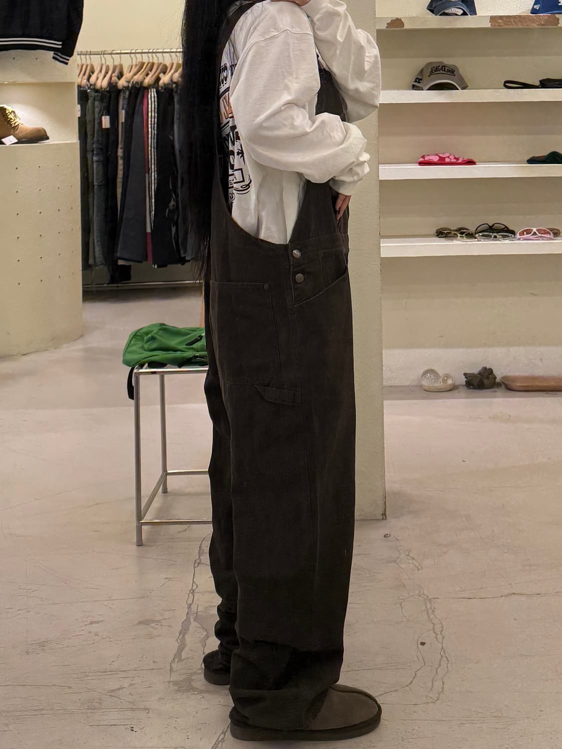 벤데이비스 브라운 워크 오버롤 멜빵바지 U1128 상품이미지2