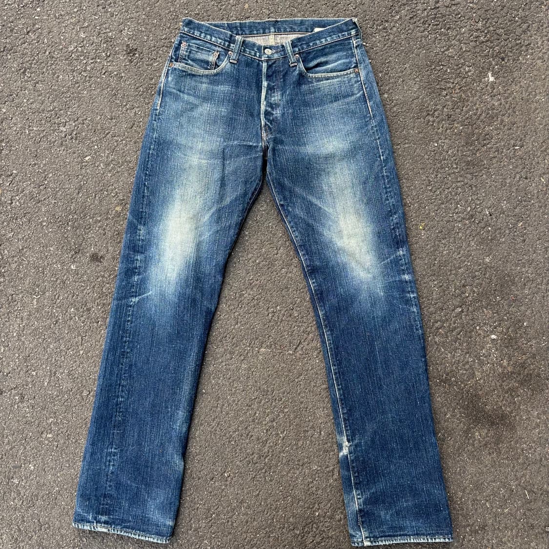 일본 슈가케인 셀비지 데님 팬츠 상품이미지4