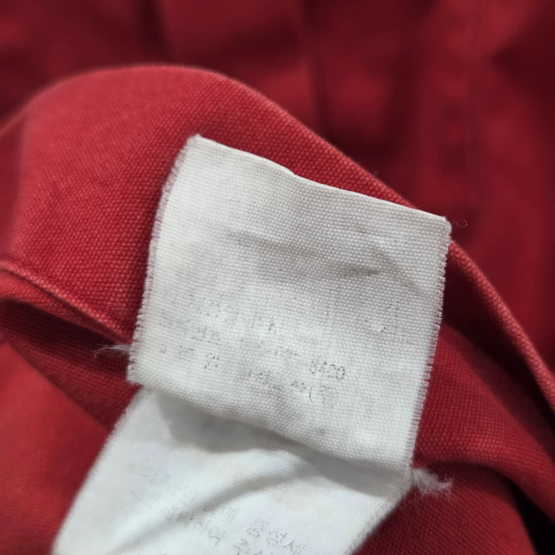 폴로랄프로렌 일경물산 워크셔츠 레드 95  상품이미지3