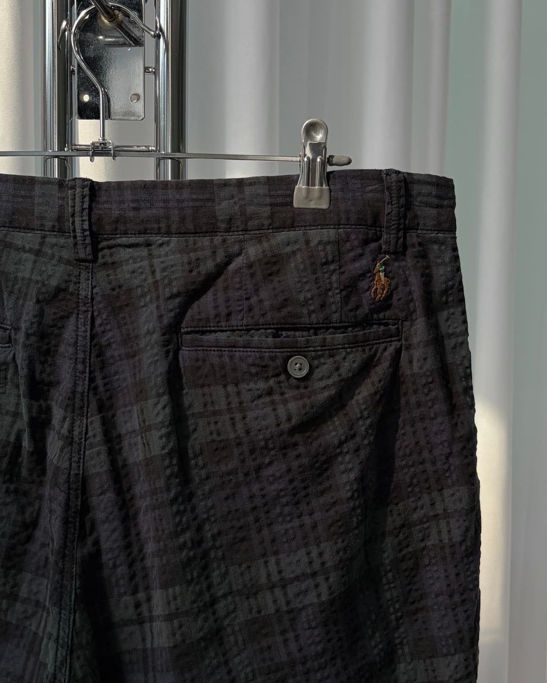 [34인치]폴로 랄프로렌 타탄체크 시어서커 하프 팬츠 상품이미지3