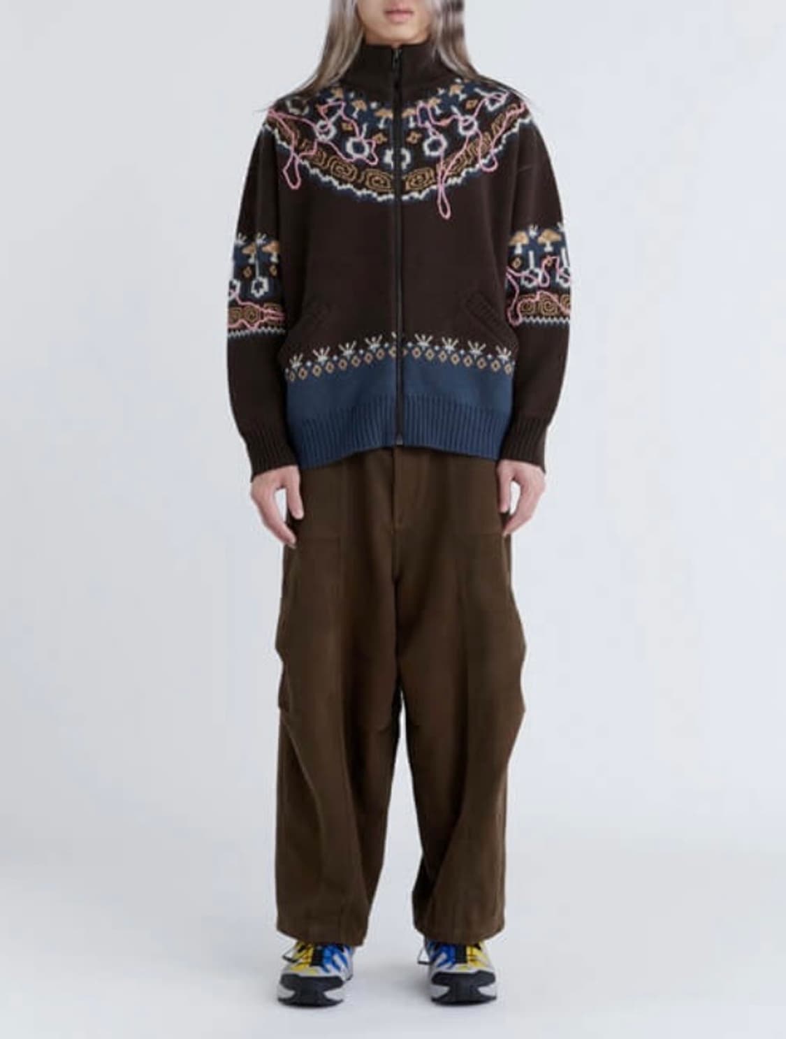 [PAM] Pondering Wide Pants - Tobaco 상품이미지1
