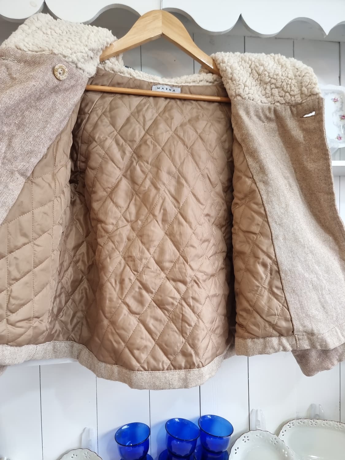 뽀글 카라 후드점퍼 상품이미지8