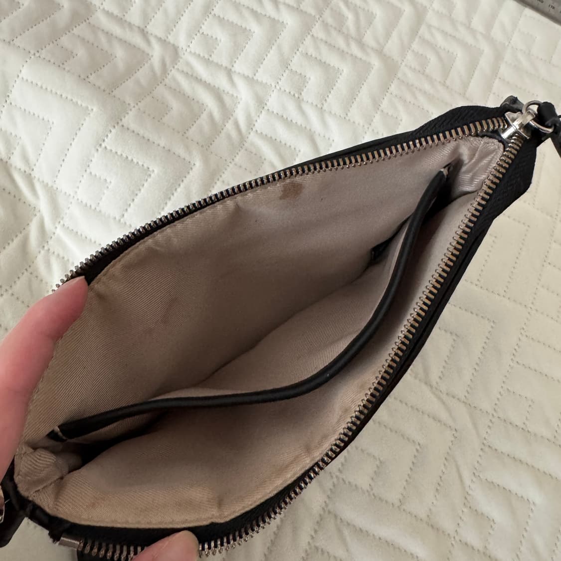 스탠드오일 샌드클러치 블랙앤크림 상품이미지4