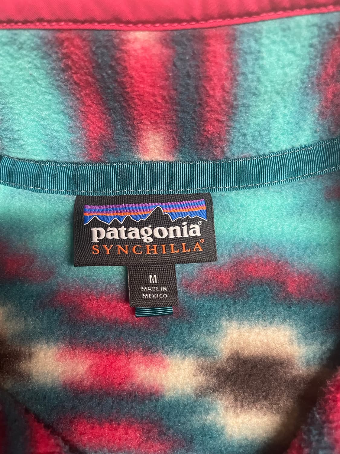 파타고니아 신칠라 터콰이즈 핑크 아즈텍 여성 M 상품이미지4