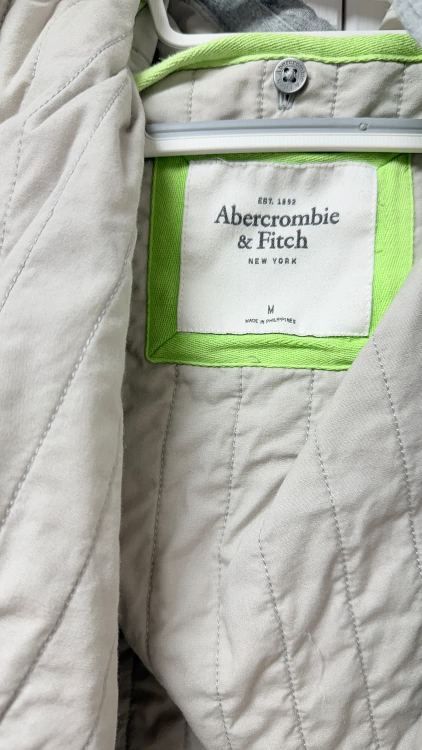 아베크롬비 후드집업 자켓 그레이 상품이미지2
