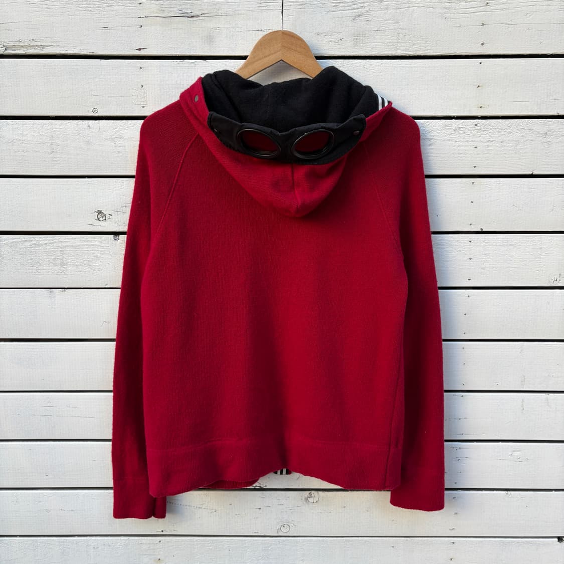 C.P Company CP컴퍼니 고글 니트 후드집업 상품이미지2