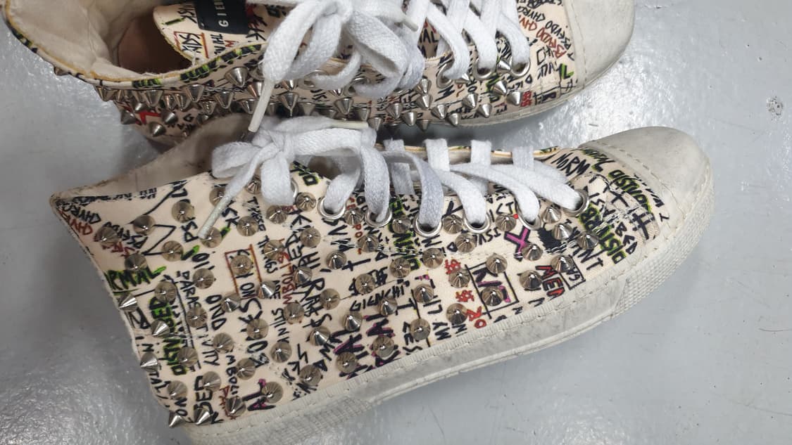 젠치 스터드 하이탑 스니커즈 38 상품이미지4