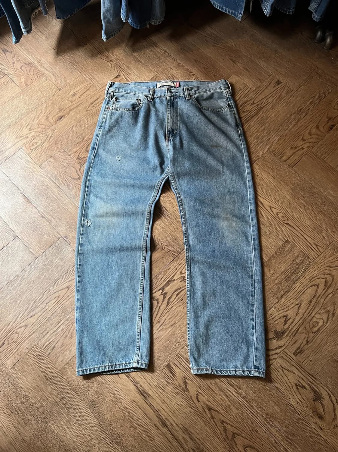 [35]리바이스 505 멕시코제 빈티지 워싱 데님 팬츠 상품이미지1