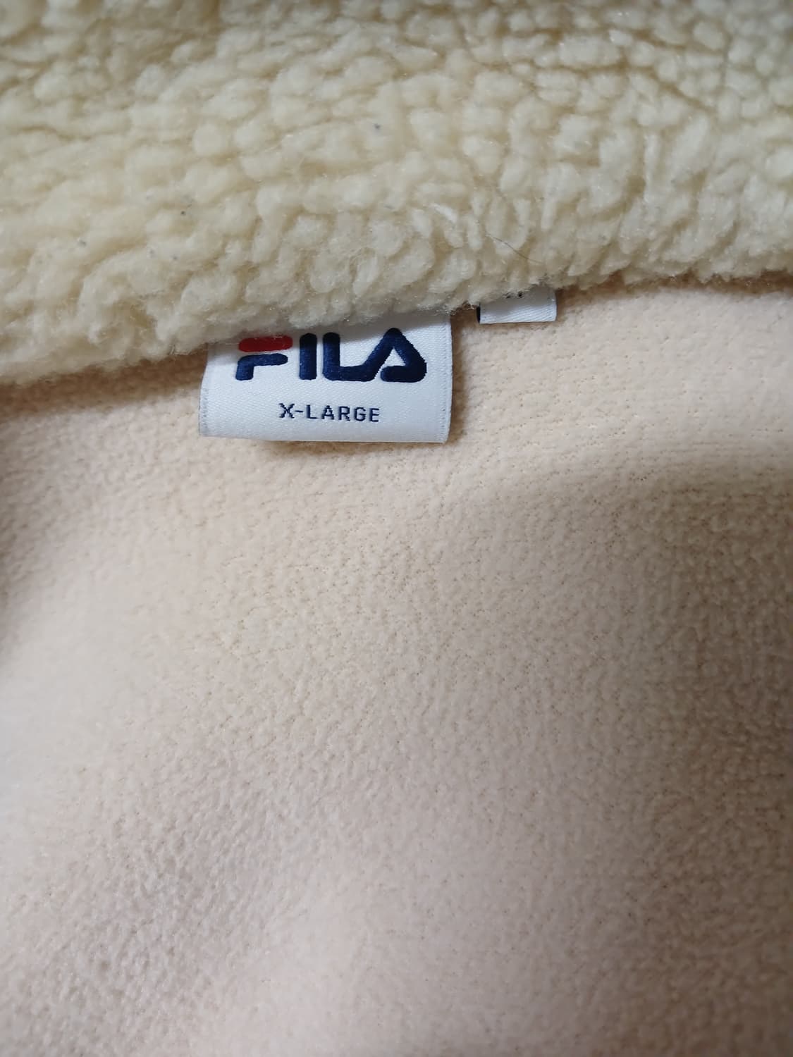 (XL,105)휠라 FILA 뽀글이 집업 상품이미지7