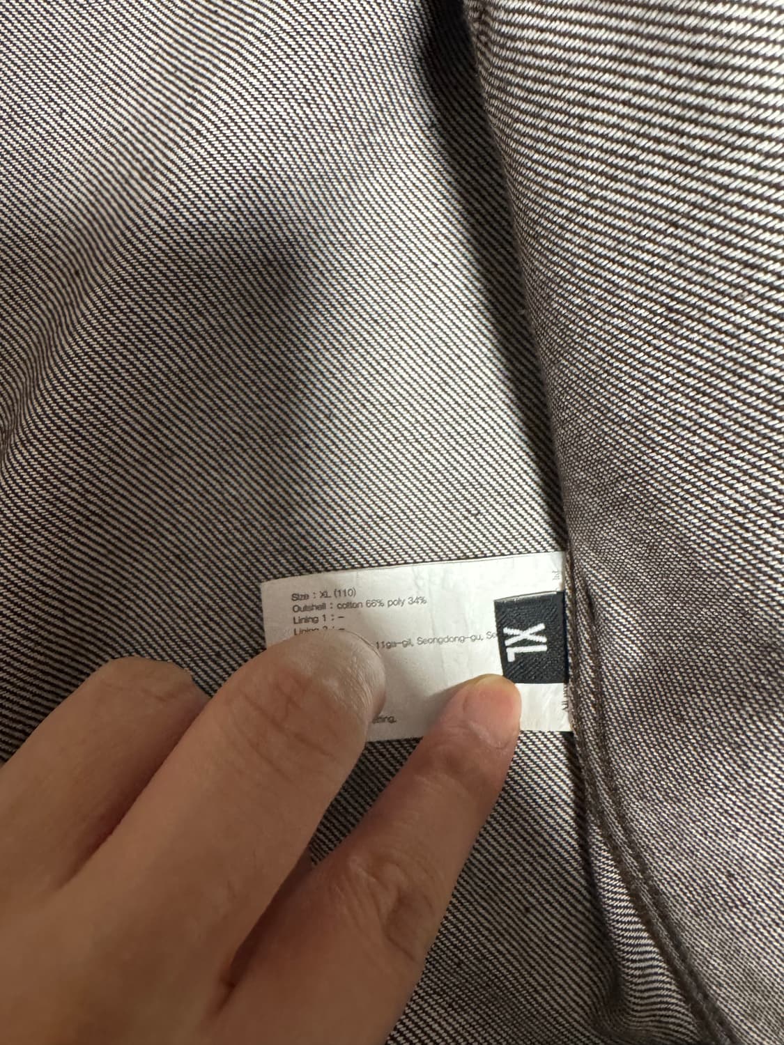 로드 존 그레이 브라운 셋업 XL 상품이미지2