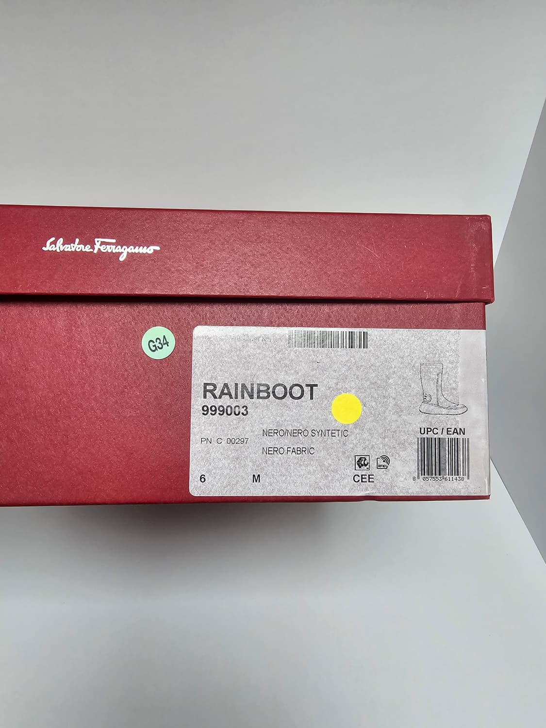 새상품 페라가모 레인/스노우 블랙 간치니 남성 부츠 상품이미지7