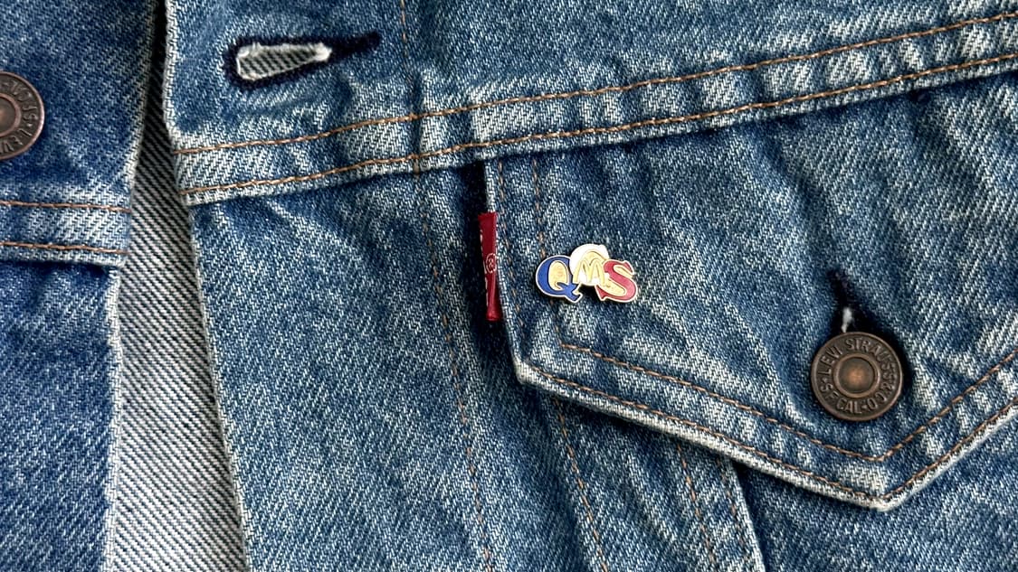 맥도날드 빈티지 크루 핀뱃지 라펠핀 ‘QCS’ 상품이미지7