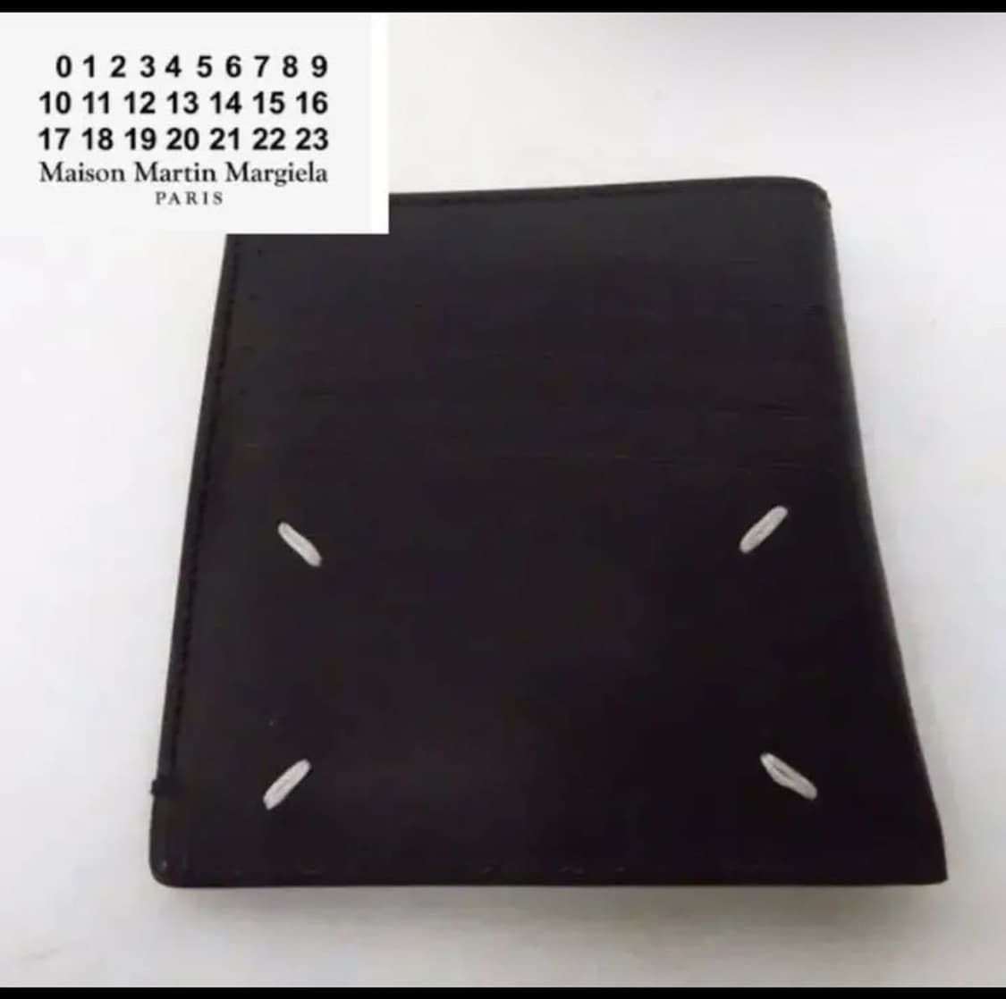 마르지엘라 스티치 카드 홀더 / 지갑 OS 상품이미지1