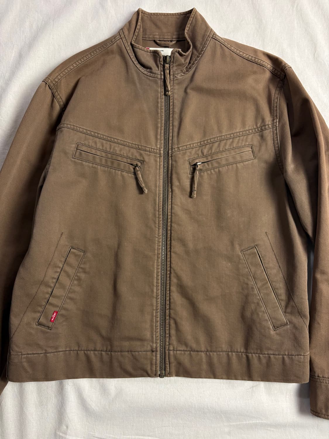 Levis 리바이스 워시드 코튼 워크 자켓 100 상품이미지5