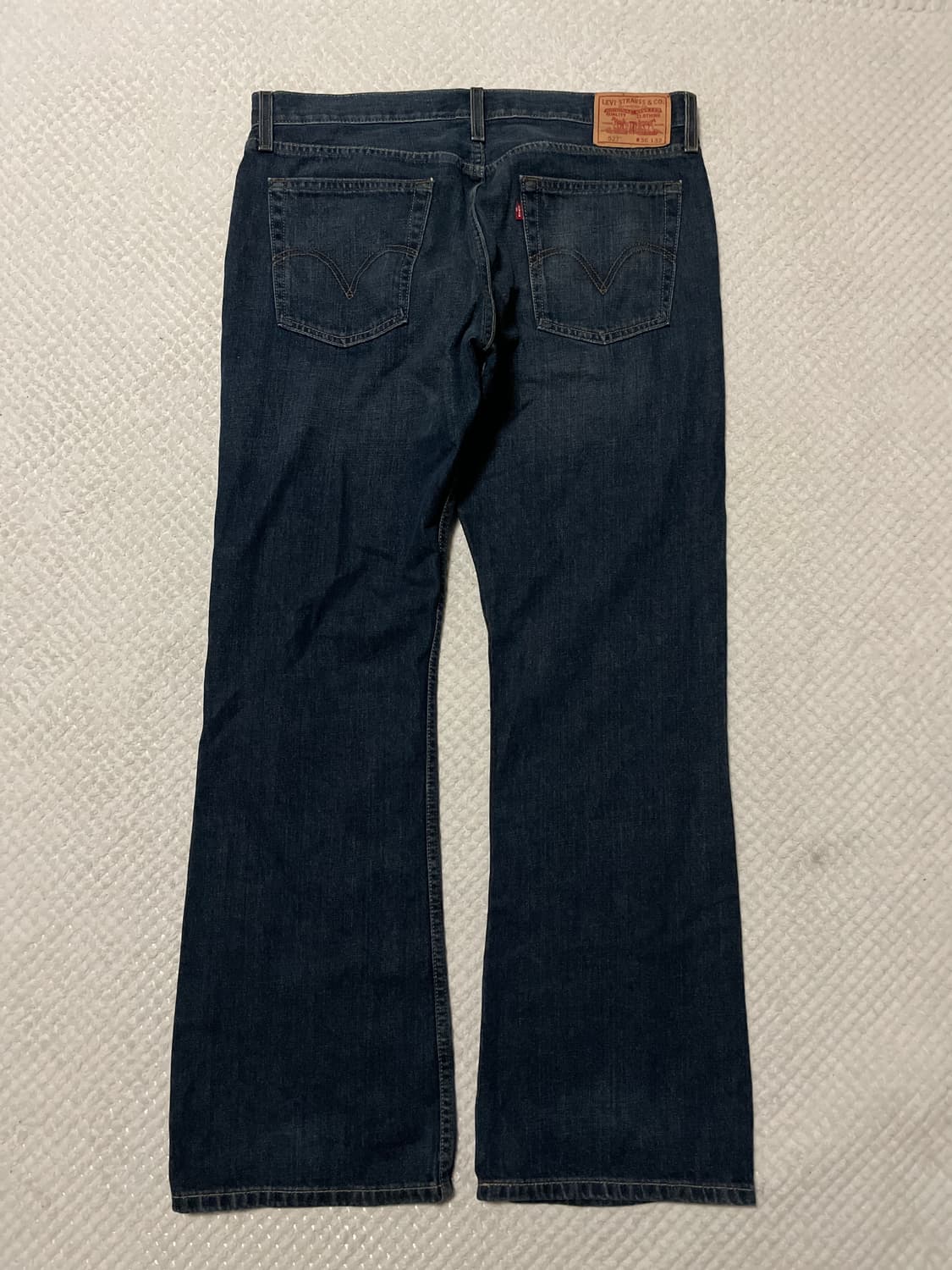 [36X32] 리바이스 527 플레어 핏 부츠컷 데님 팬츠 상품이미지2