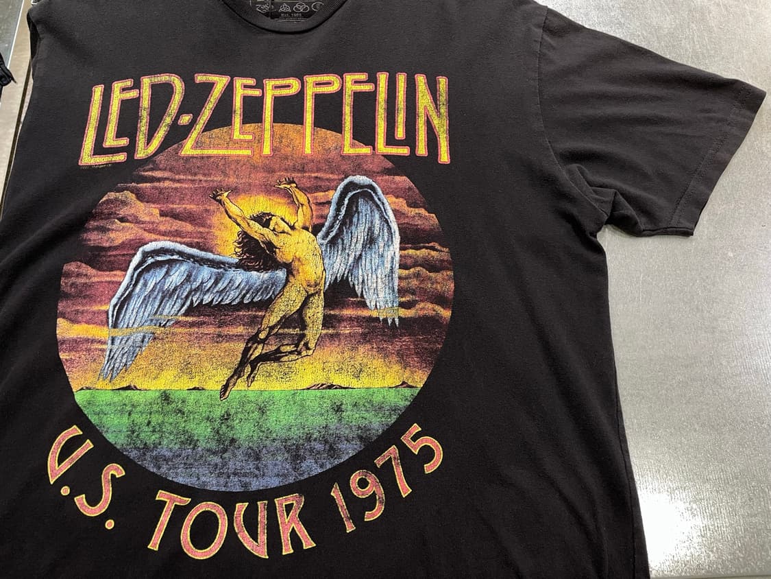 (L) Led Zeppelin 레드제플린 프린팅 반팔티 상품이미지7
