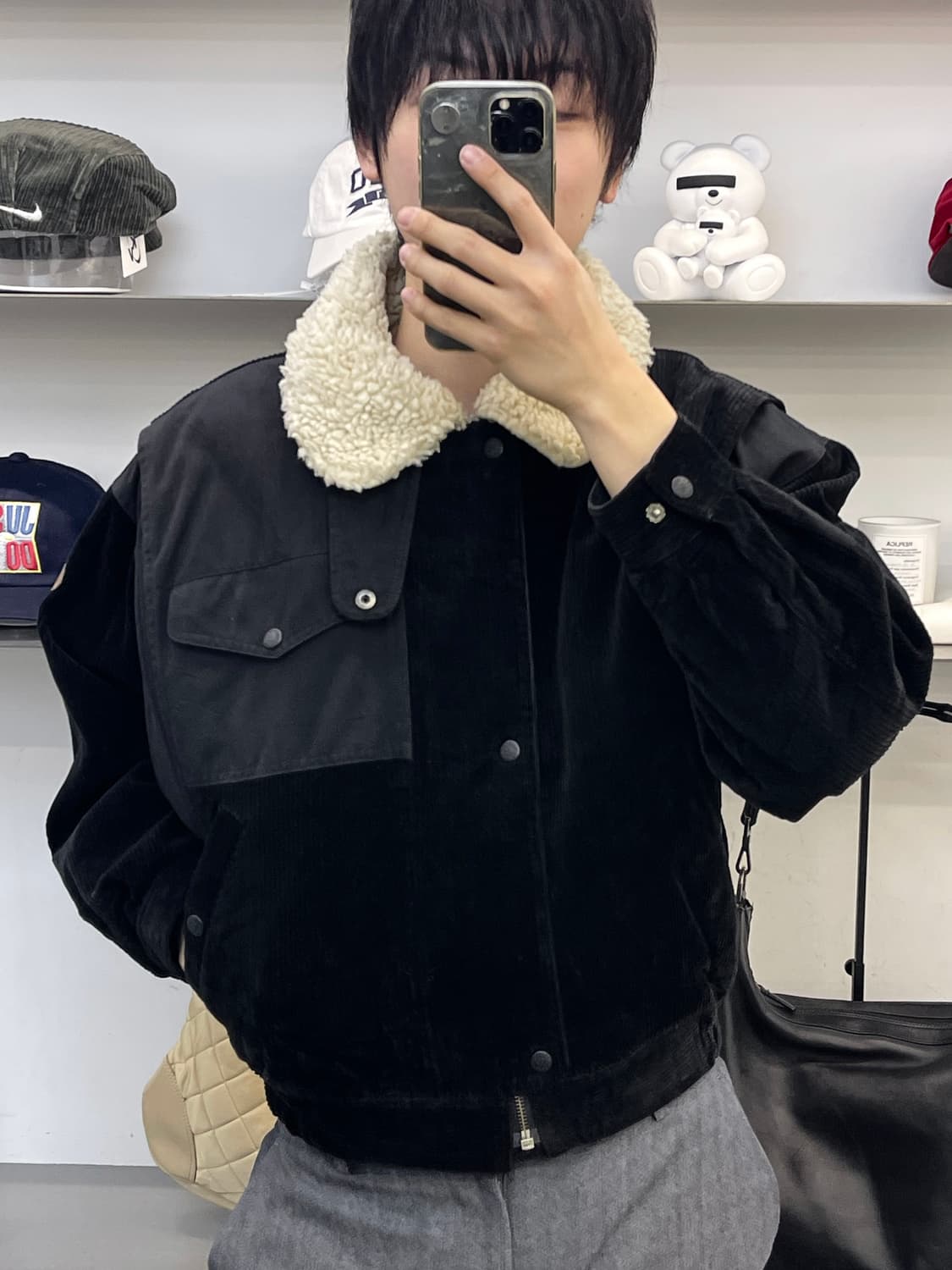 피아 스포츠 쉐르파 라인 코듀로이 자켓 상품이미지1