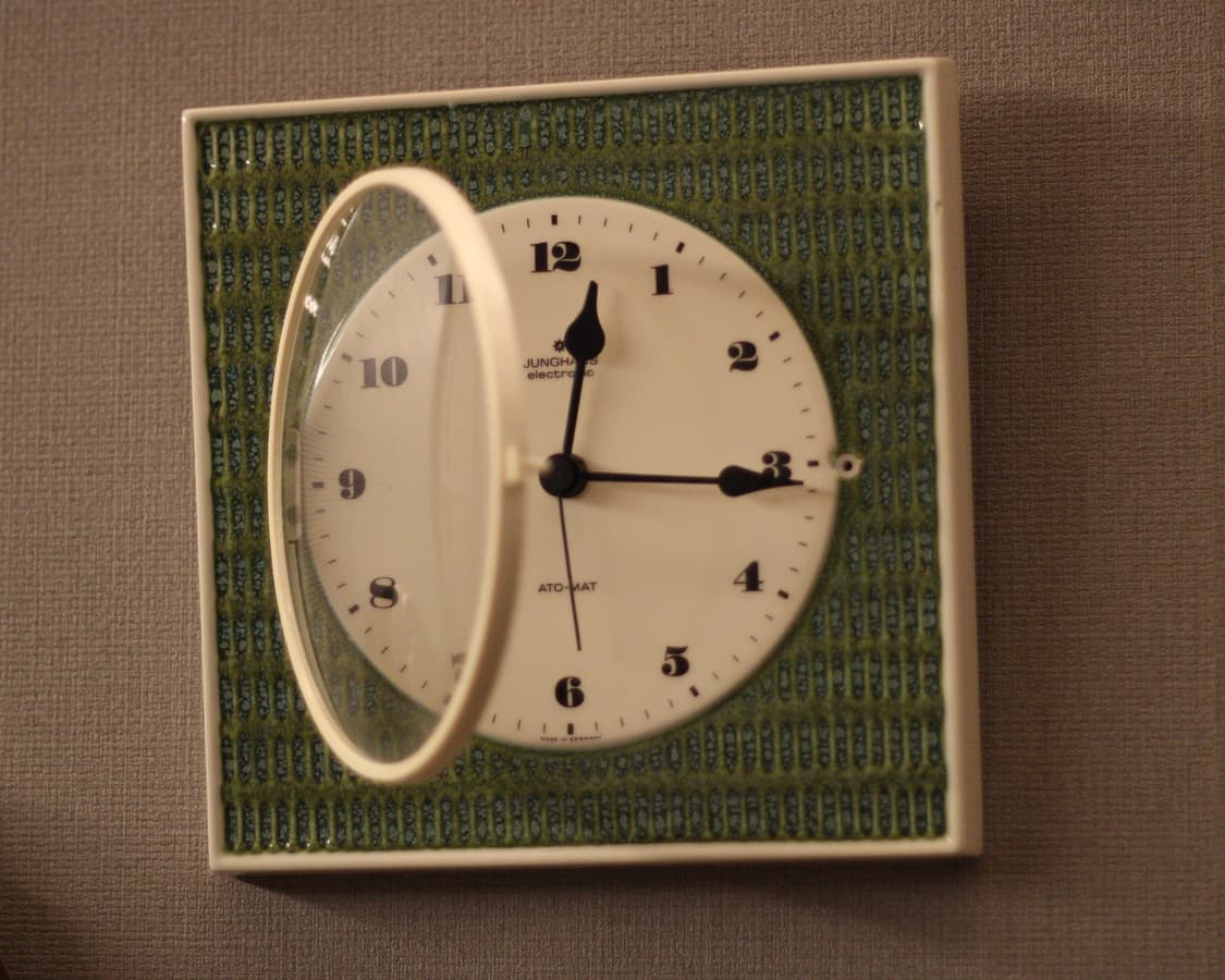 [Junghans] 융한스 빈티지 포셀린 ATO-MAT 벽시계 상품이미지7