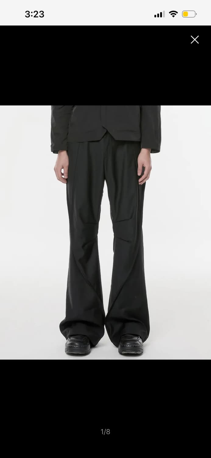 플레어업 Diagonal Flare Pants 상품이미지1