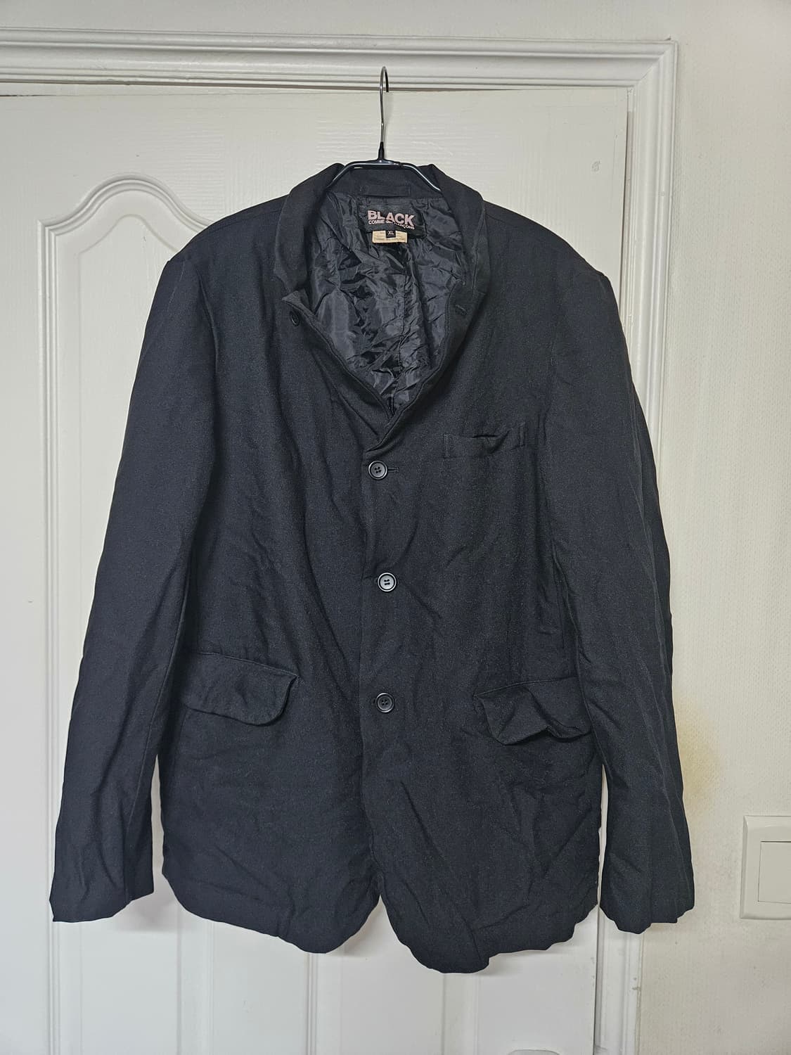 Comme des Garcons Black 축융 폴리 자켓XL 상품이미지1