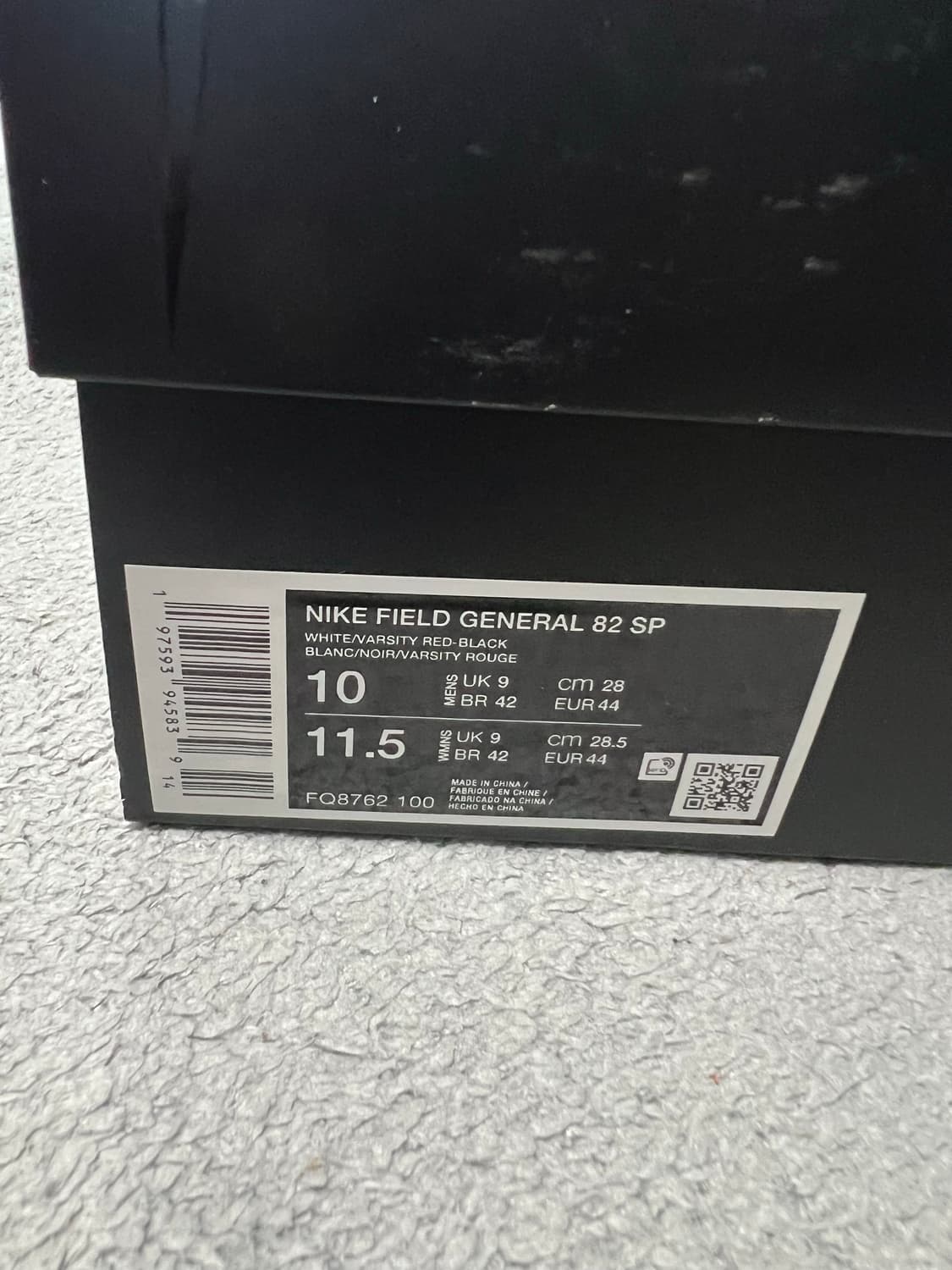 나이키 필드제네럴 82 SP 화이트 앤 바시티 레드 280사이즈 상품이미지5
