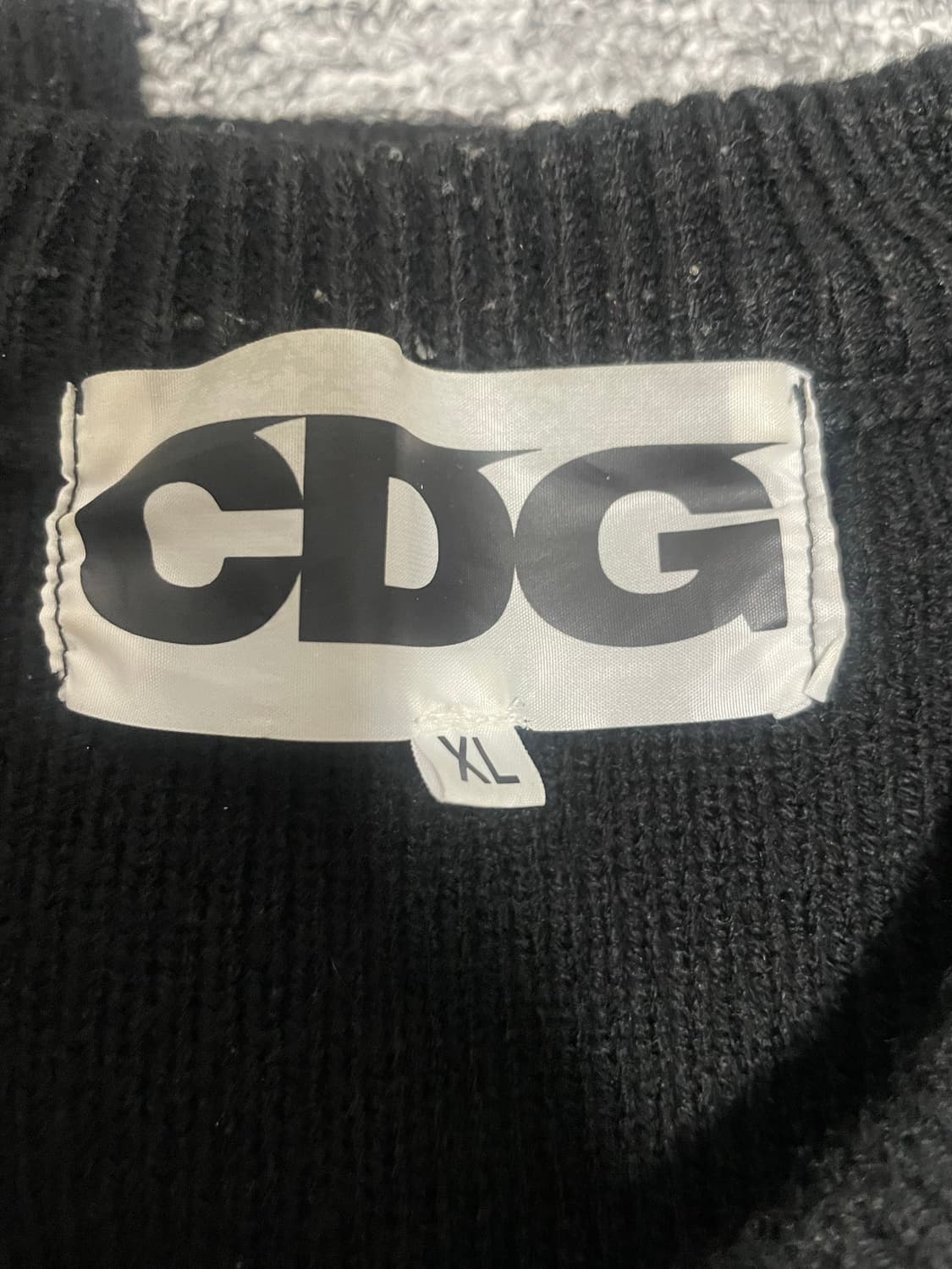 Cdg comme des garcons 니트 블랙[XL] 상품이미지2