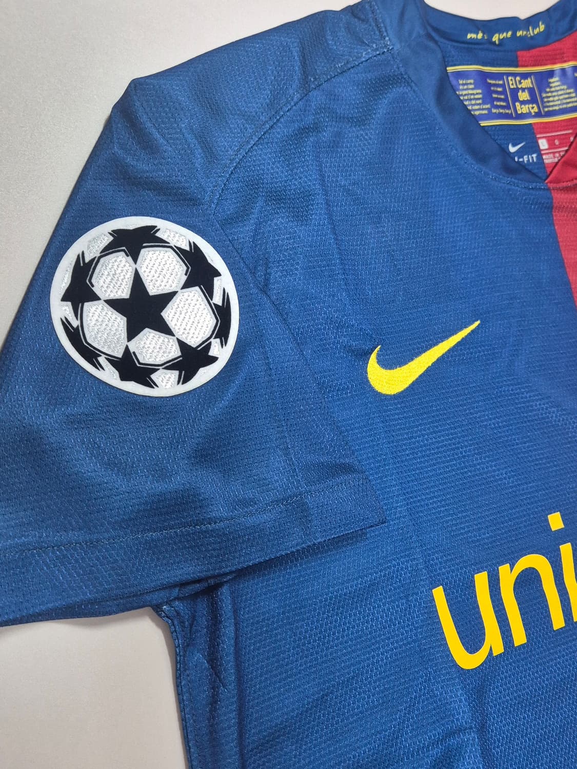 08-09시즌 바르셀로나 티에리 앙리 유니폼 L 레플리카 상품이미지5