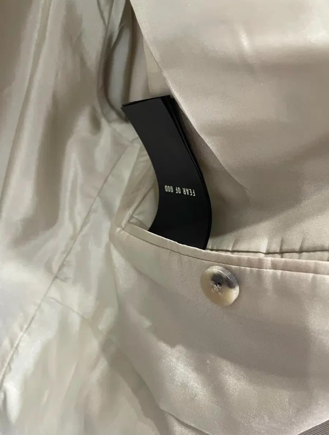 피어오브갓 이터널 수트 블레이저 베이지 50 상품이미지5