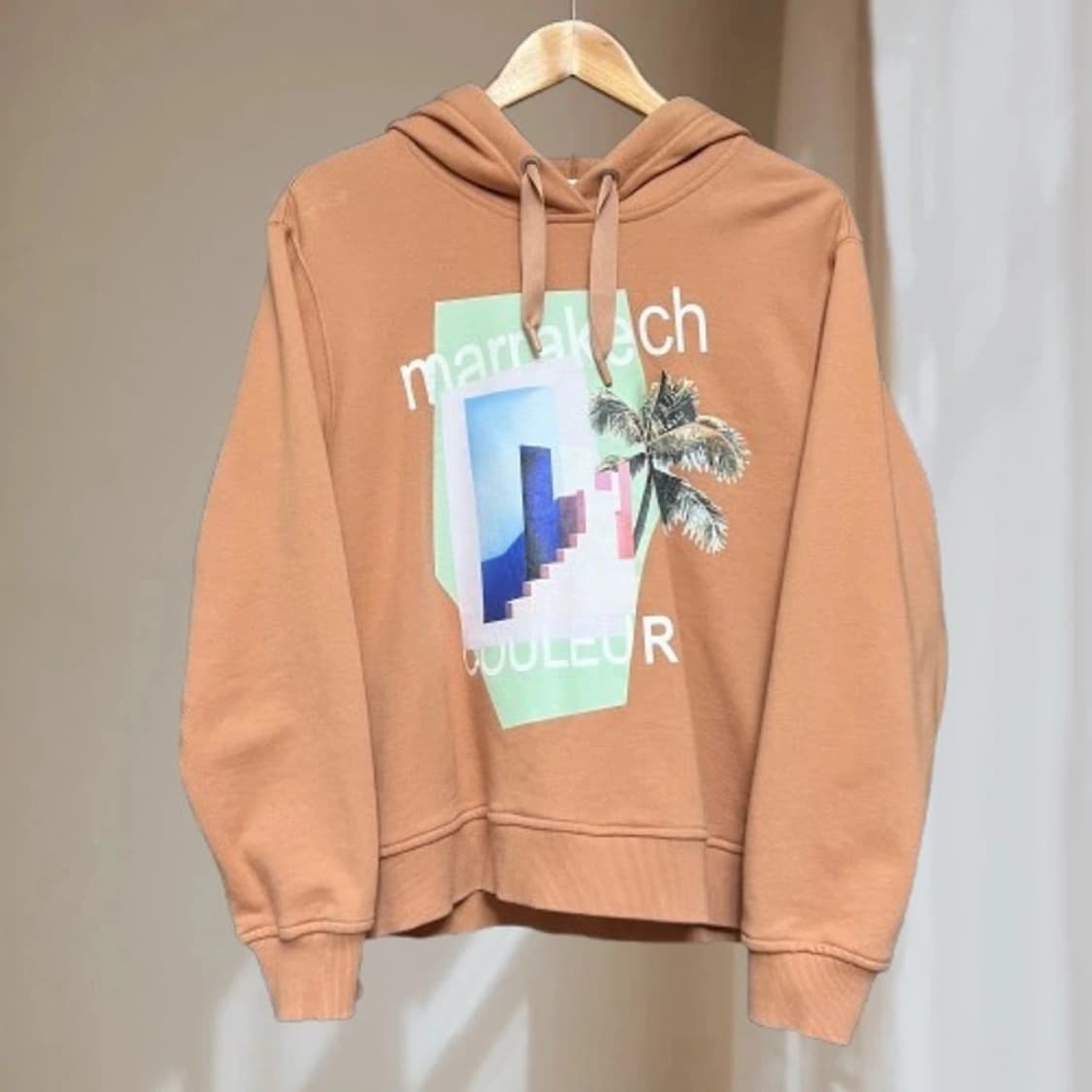 잇미샤 그래픽프린트 후드 스웻셔츠 맨투맨 후드티 상품이미지1