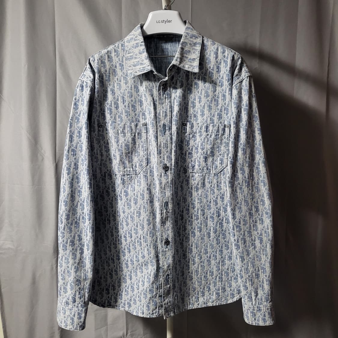 [새상품급/41 size]디올 오블리크 카스리 오버셔츠 상품이미지2