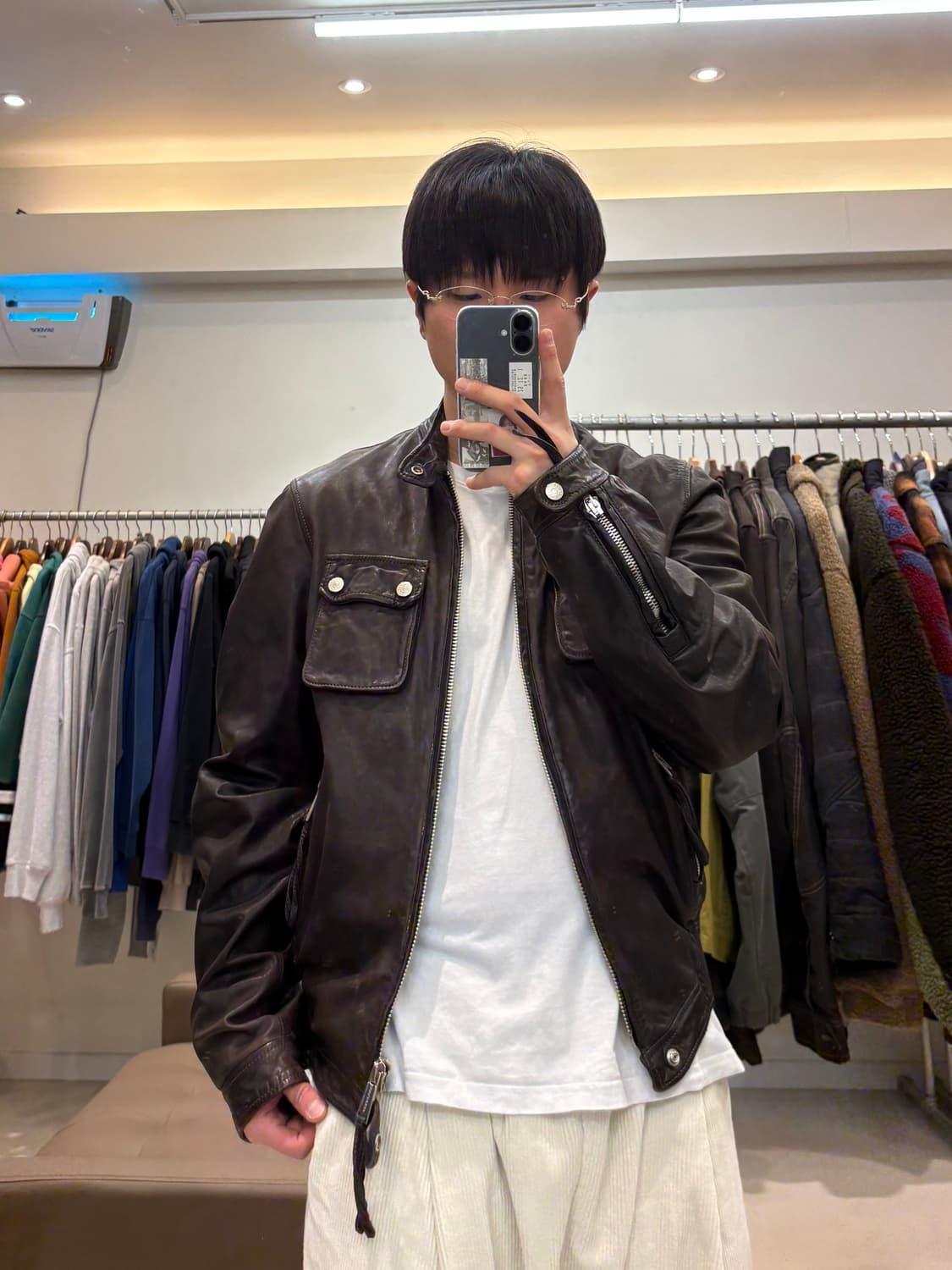 디스퀘어드 소가죽 자켓 상품이미지8