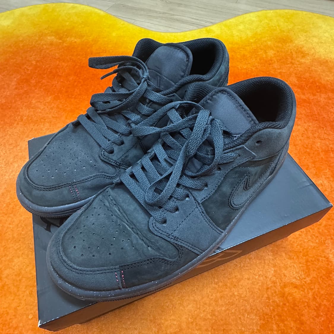 나이키 조던1 로우 SE 크래프트 다크 스모크 그레이  상품이미지4