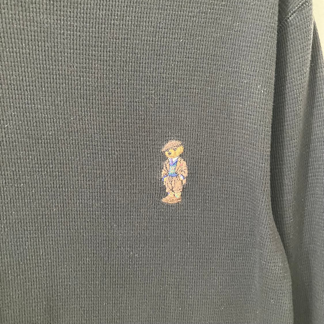 260 폴로 베어 와플 롱슬리브 상품이미지2