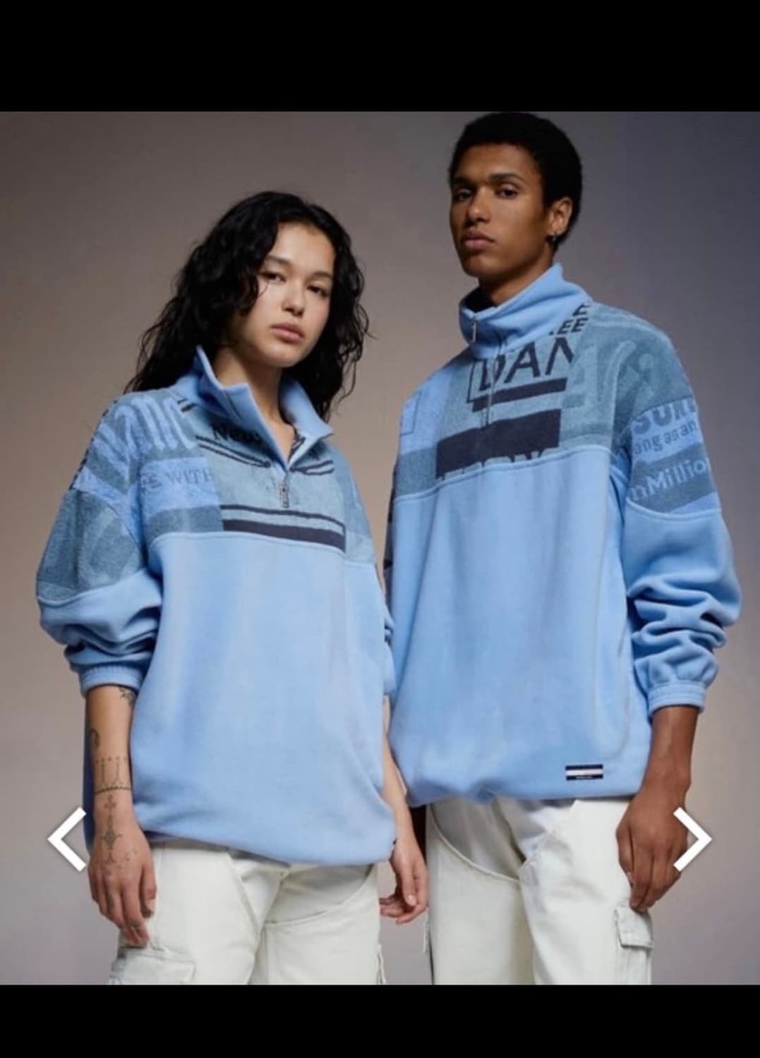 마틴로즈x타미진스 플리스 반집업s(100~105사이즈감) 상품이미지1