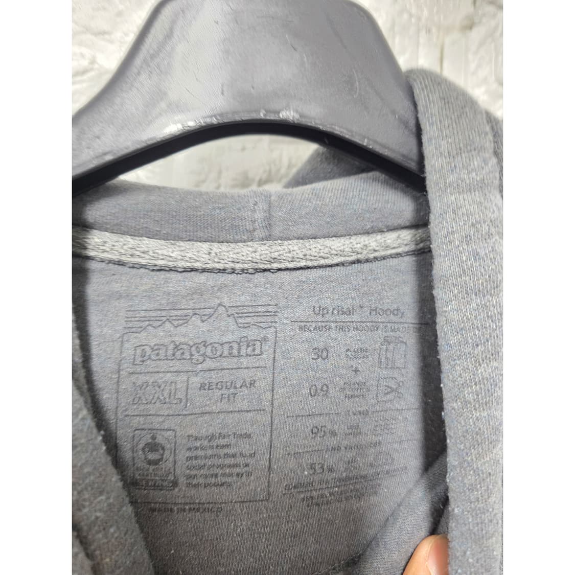 택포// 파타고니아 그레이 후드티 XXL edb 상품이미지2