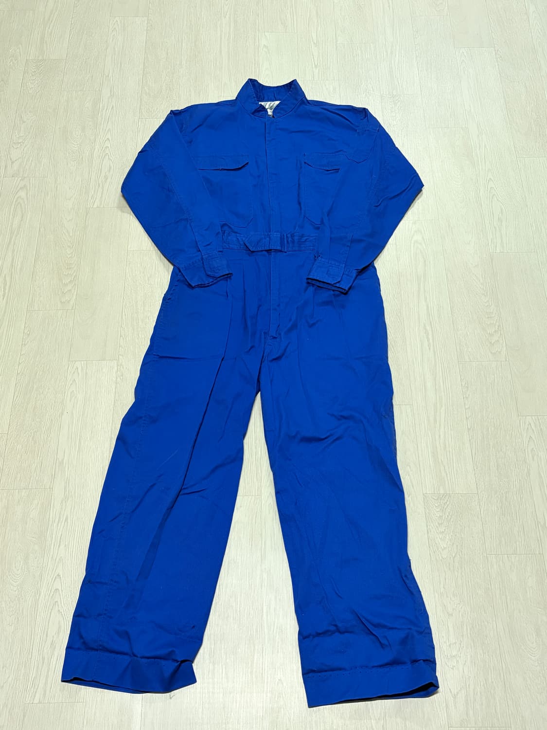 빈티지 블루 점프수트 상품이미지1