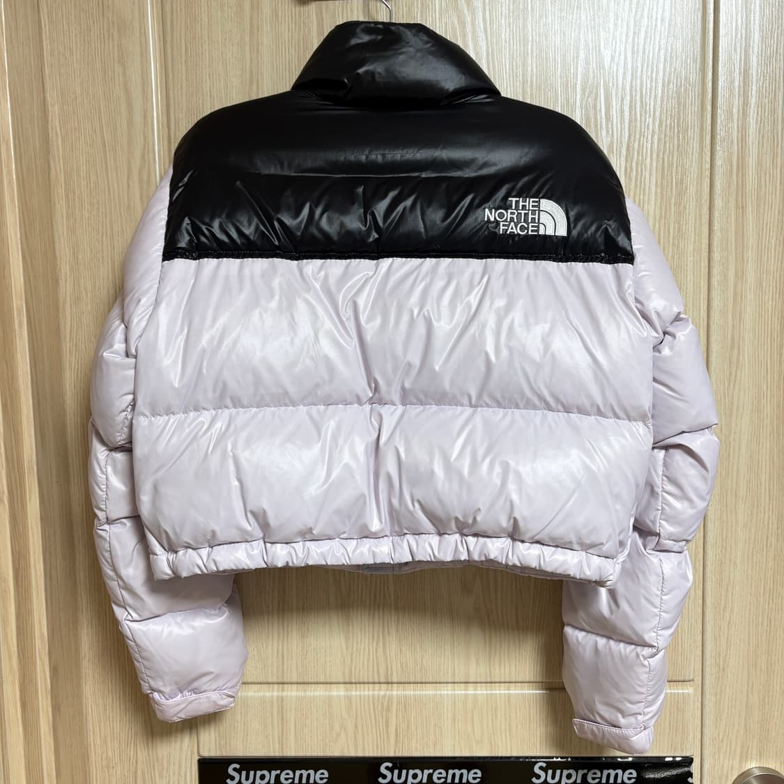 상태 최상 / 노스페이스 눕시 숏 자켓 패딩 라벤더 포그 상품이미지2