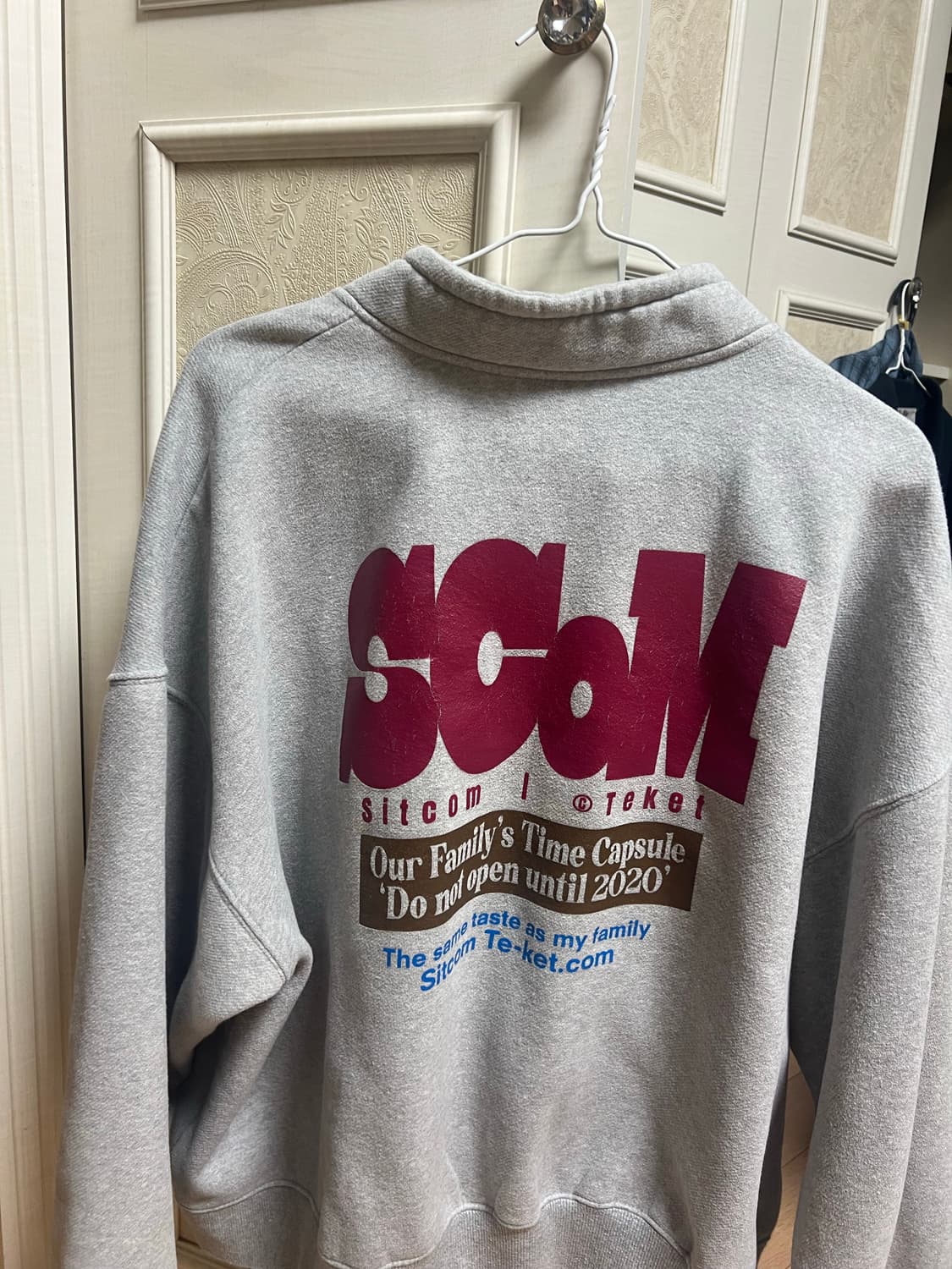 테켓 하프집업 맨투맨 상품이미지2