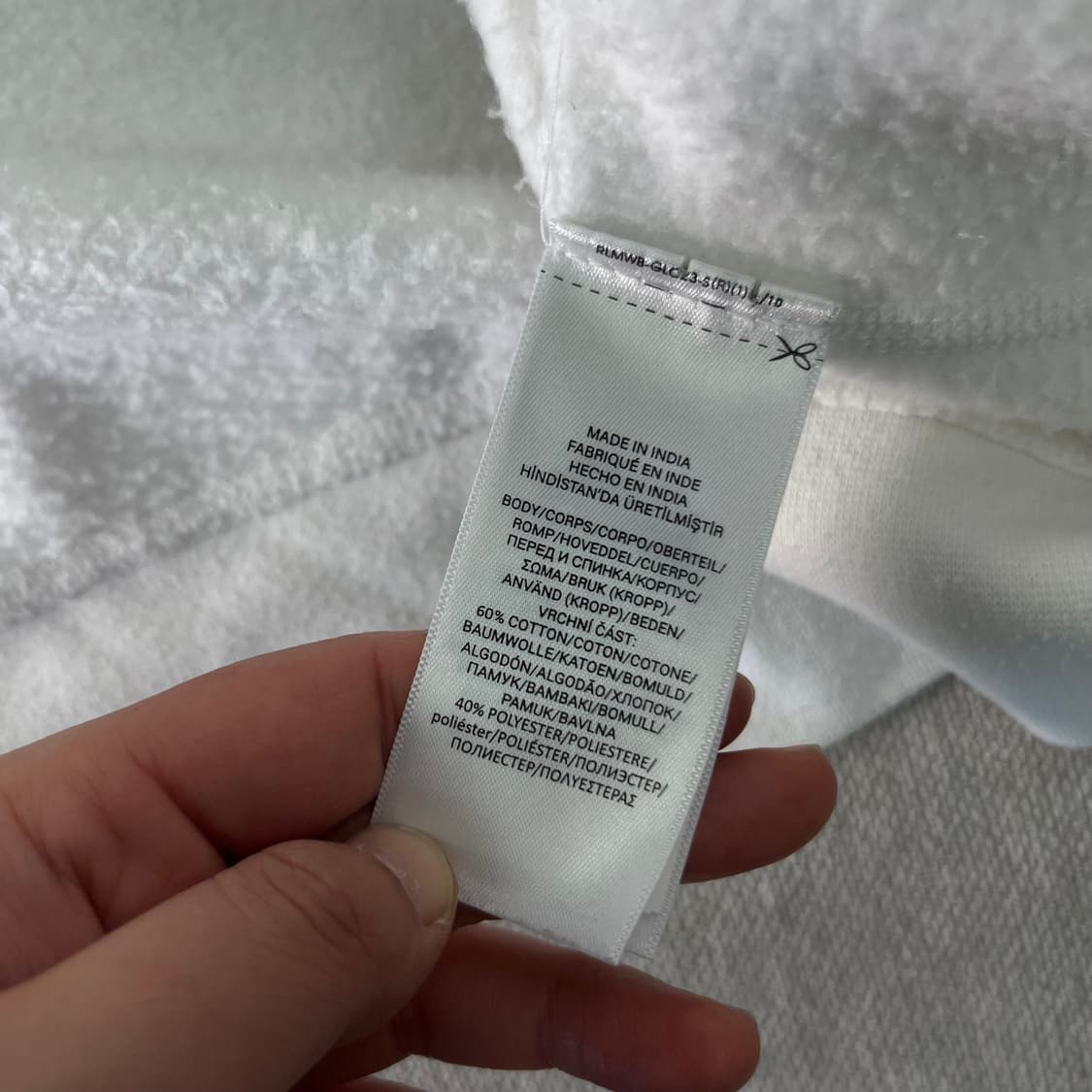 105 폴로랄프로렌 스몰포니 화이트 맨투맨 상품이미지9