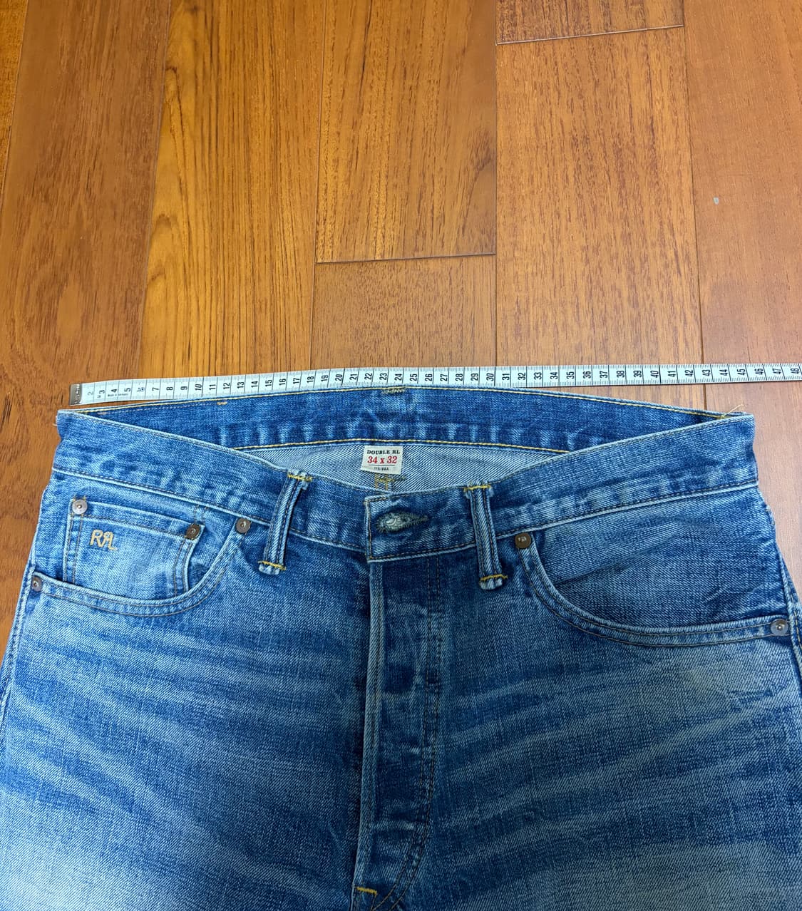 RRL  더블알엘 로우 스트레이트 데님 상품이미지4