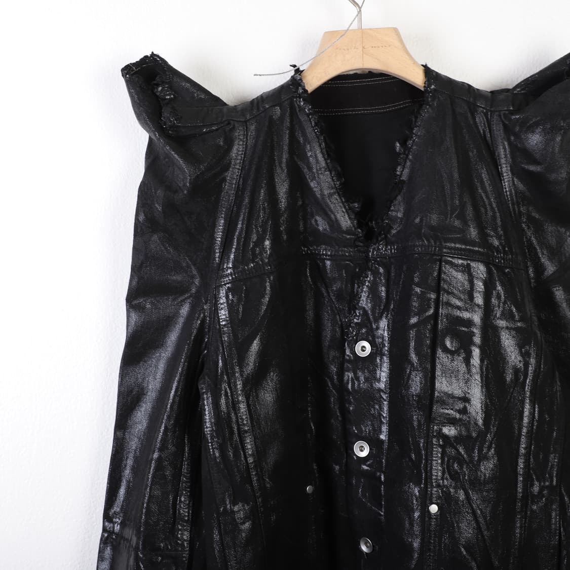 46 / Rick Owens 릭오웬스 SS24 런웨이 왁스 테크 자켓 상품이미지4