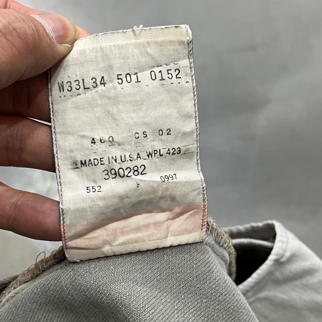  USA 리바이스 501 데님 팬츠 y14665 상품이미지9